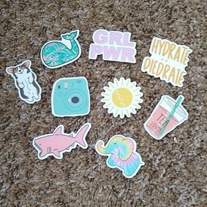 VSCO girl sticker set